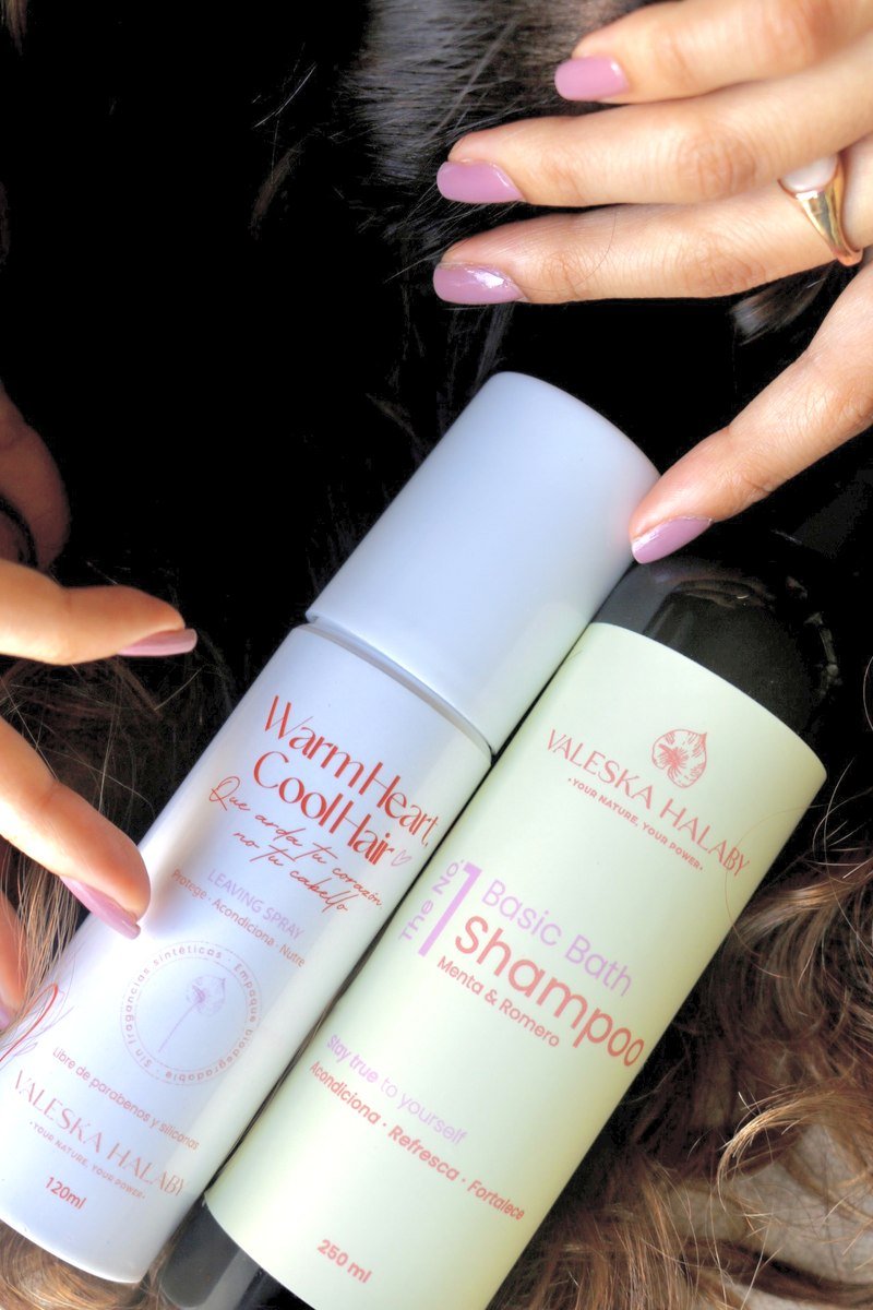 Warm Heart y Basic Bath entre las manos